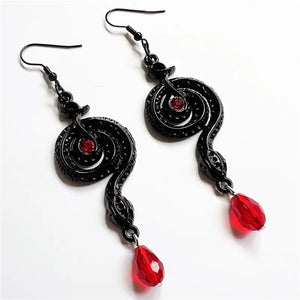 Snake Drop Style Earrings