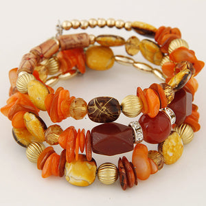 Boho Stretch Spiral Bracelet
