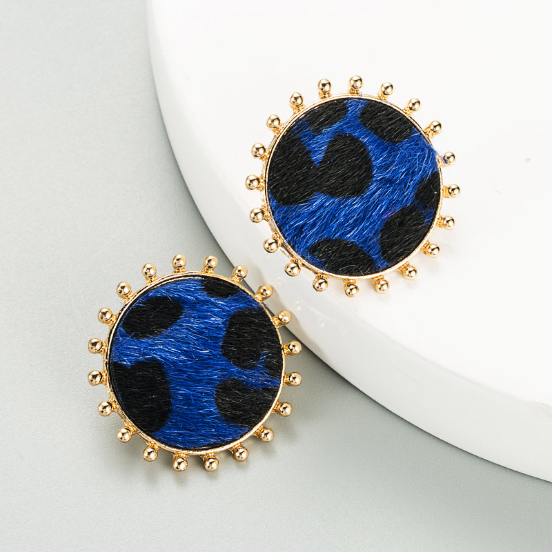 Leopard  Print Earrings